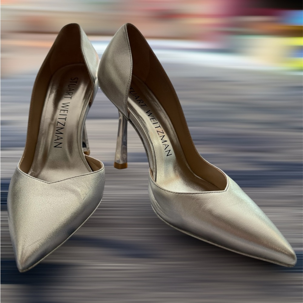 Stuart Weitzman Anny X Heel 100 Pump